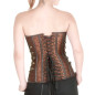 Corpete Steampunk Brocado Corpete Steampunk Brocado