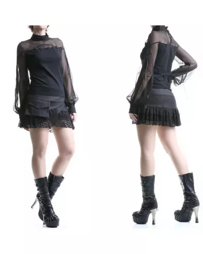 Short Asymmetric Skirt from Crazyinlove Brand at €29.00
