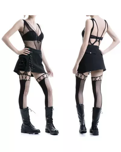 Catsuit mit Strumpfhalter-Design der Style-Marke für 9,00 €