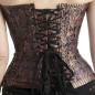 Corset Marron en Brocard