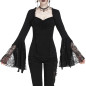Elegantes T-Shirt mit Spitze