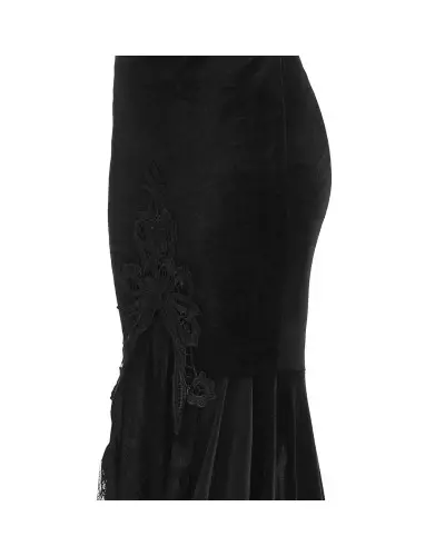 Tube Skirt Made of Velvet from Dark in love Brand at €52.00