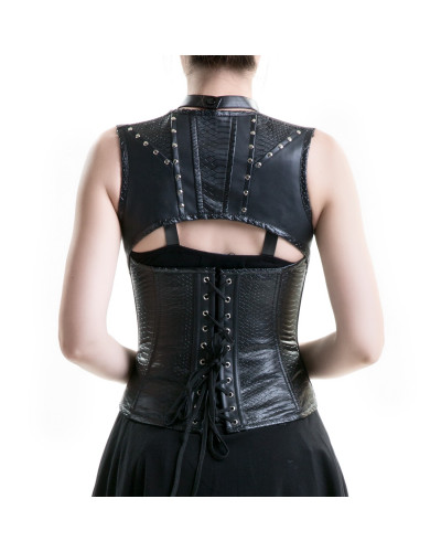 CORSET BAJO PECHO ESTILO PIEL