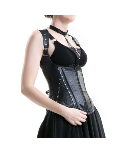 CORSET BAJO PECHO ESTILO PIEL