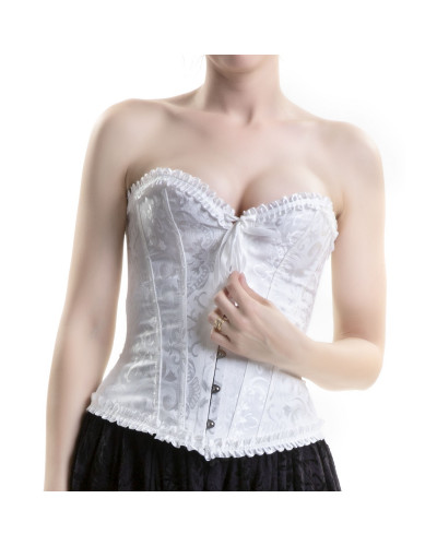 Gothic White Corset