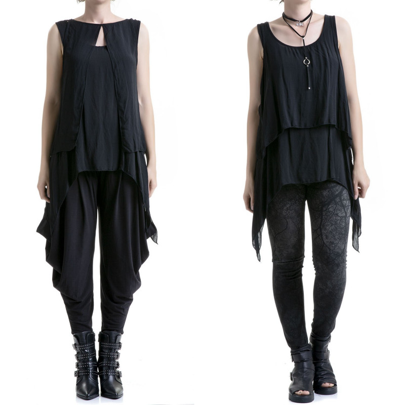 T-Shirt avec Double Couche