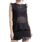 T-Shirt en Tulle T-Shirt en Tulle