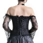 Corset Preto com Mangas