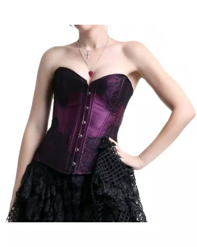 Faux Leather Corset with Straps from Style Brand at €29.90