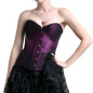 Corset Lilac Foncé avec Dentelle