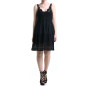 Vestido Negro con Guipur Vestido Negro con Guipur