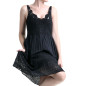 Vestido Negro con Guipur Vestido Negro con Guipur