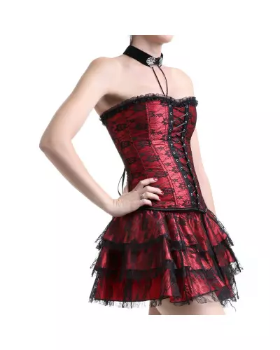 Red Corset with Skirt from Style Brand at €35.00