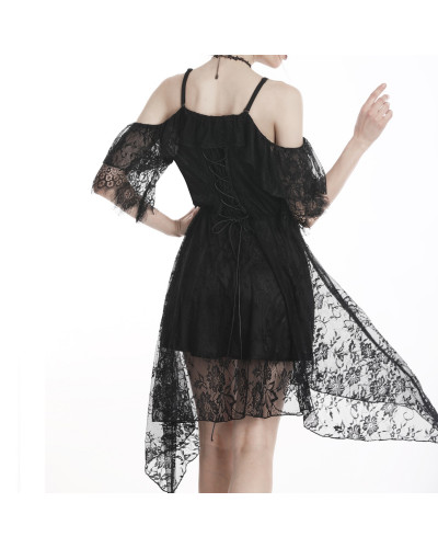 Vestido Corto con Encaje
