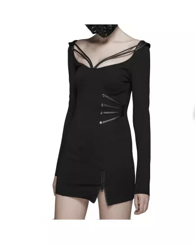 Asymmetrisches Röhrenkleid der Punk Rave-Marke für 47,90 €