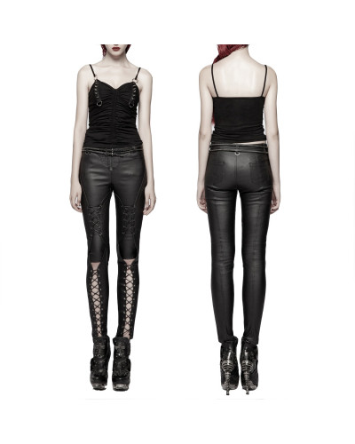 pantalon con cruzados