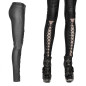 Black Pants with Lacings