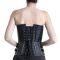 Corset Noir avec Brocart