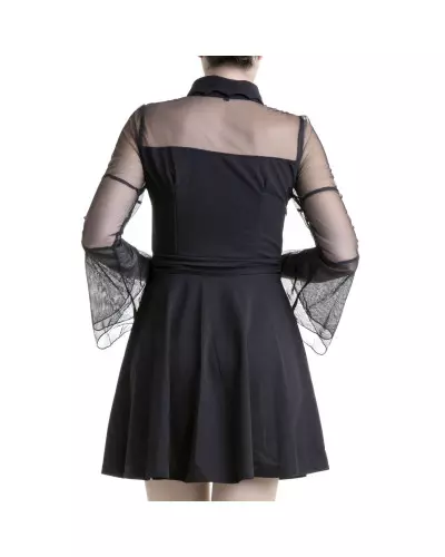 Dress with Tulle Sleeves from Style Brand at €26.00
