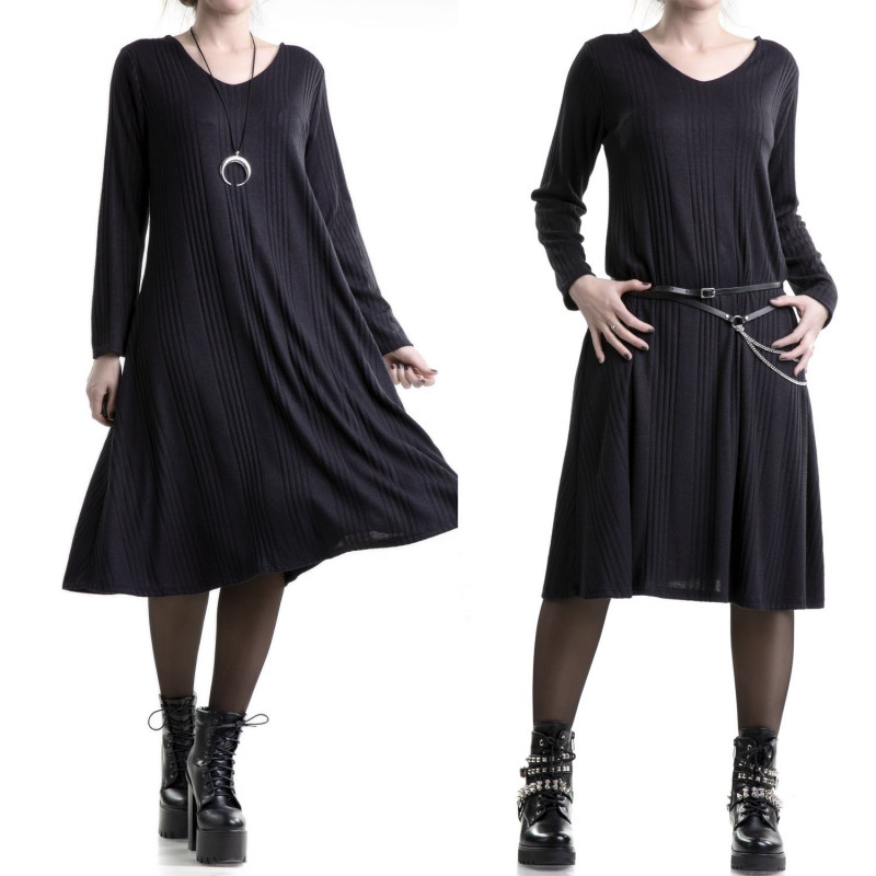 Dress with Long Sleeves