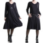 Robe avec Manches Longues