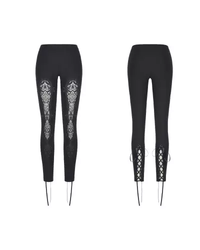 Legging mit Häkelspitze der Dark in Love-Marke für 37,90 €