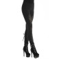Legging mit Häkelspitze