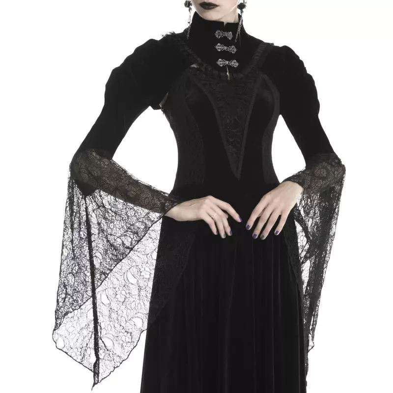 Bolero Made of Velvet and Lace from Dark in love Brand at €44.00