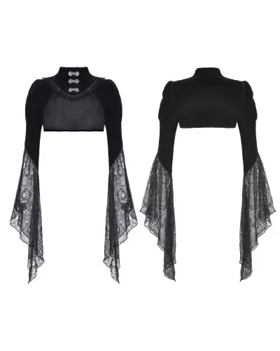 Bolero Made of Velvet and Lace from Dark in love Brand at €44.00