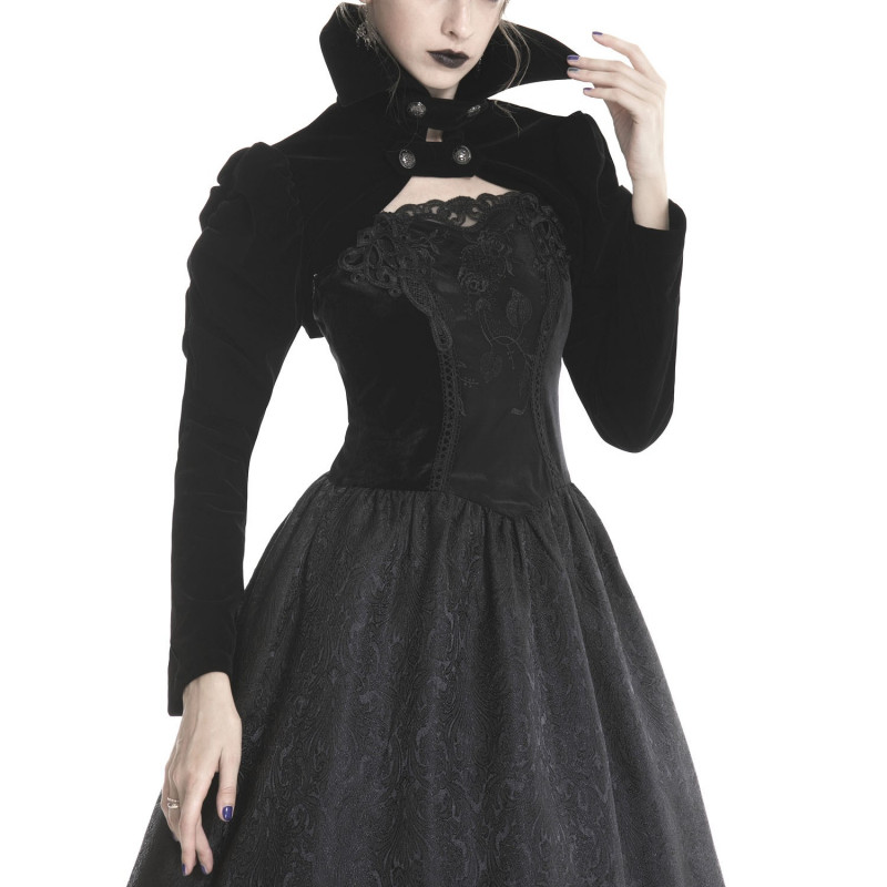 bolero cuello alto