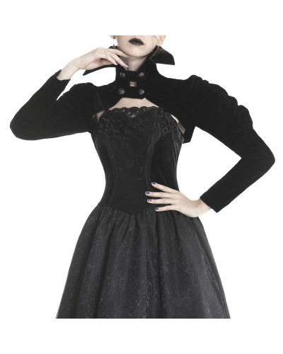bolero cuello alto