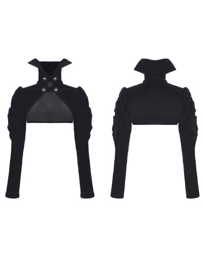 bolero cuello alto
