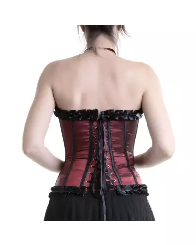 Dark Red Corset from Style Brand at €29.90