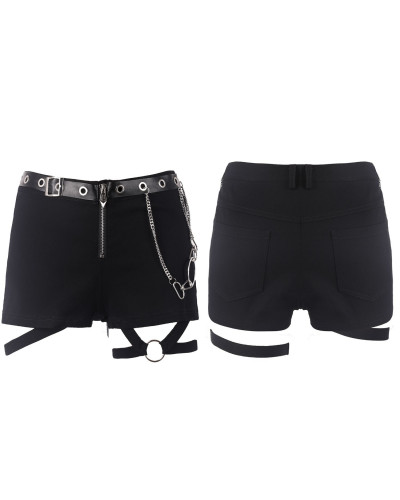 pantalones cortos con correas