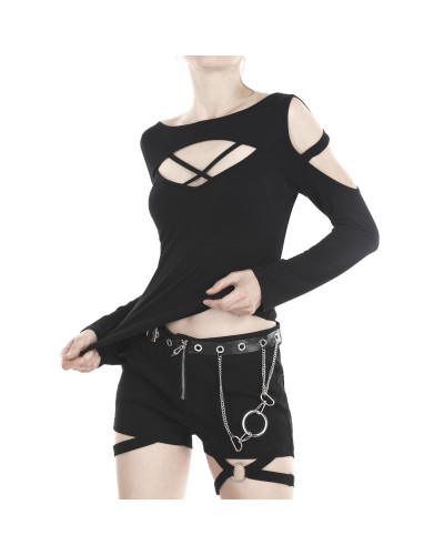 pantalones cortos con arnes