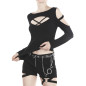 Shorts mit Ketten Shorts mit Ketten