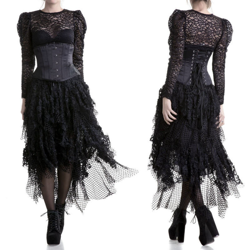 Corset Serre-Taille avec Fleurs
