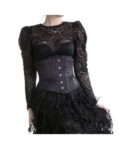 CORSET BAJO PECHO NEGRO