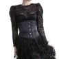 Corset Serre-Taille avec Fleurs