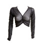 T-Shirt Court en Tulle T-Shirt Court en Tulle