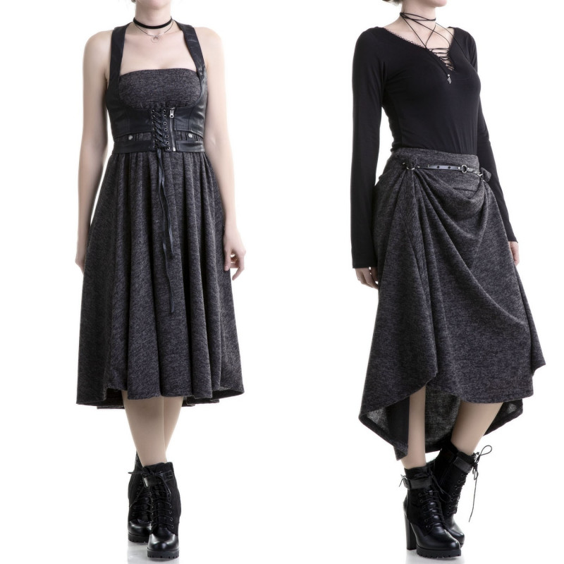 Falda/Vestido Gris