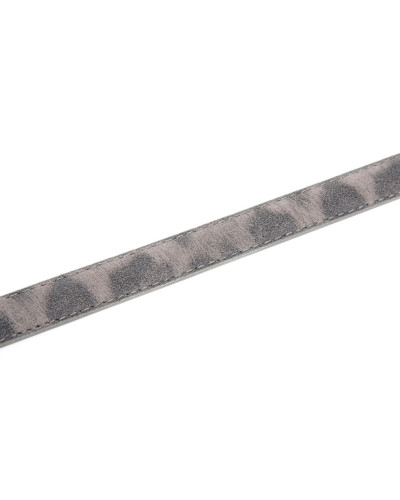 cinturon gris leopardo
