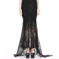 Tube Skirt with Lace and Guipure