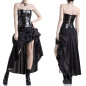 Corset com Zíper e Fivelas