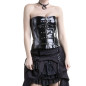Corset com Zíper e Fivelas