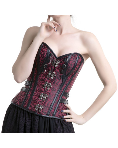 corset rojizo