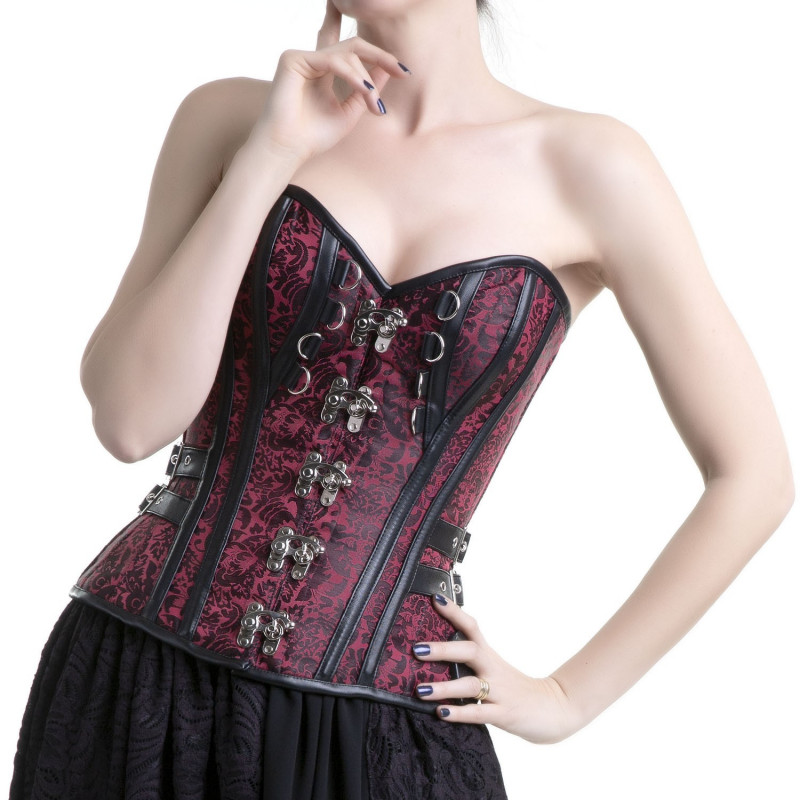 corset rojizo