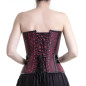 Corset Preto e Vermelho
