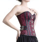 Corset Preto e Vermelho