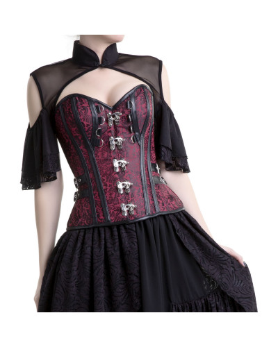 corset rojizo